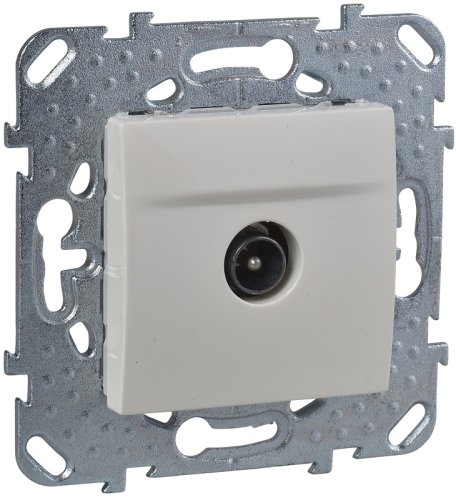 Розетка TV Оконечная без рамки Schneider Electric Unica 1-м. бежевый фото Розетка TV Оконечная без рамки Schneider Electric Unica 1-м. бежевый картинка